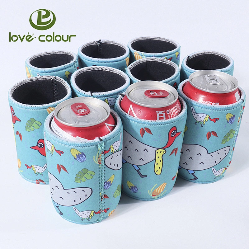 16oz foam can cooler custom neoprene beer stubby holder