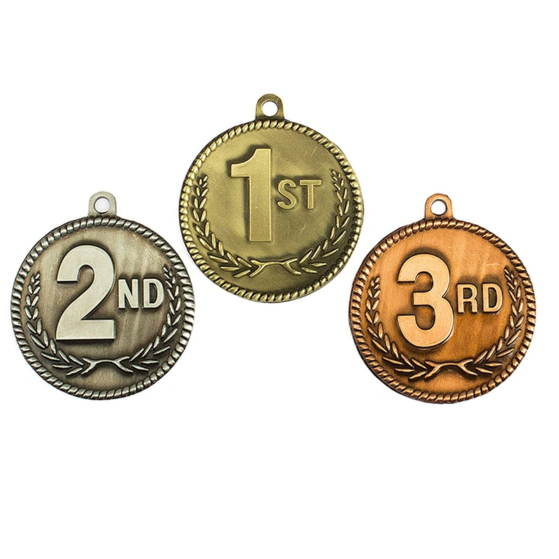 Customized zinc alloy sport running metal medal