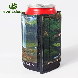 Popular style custom neoprene material beer can cooler for party