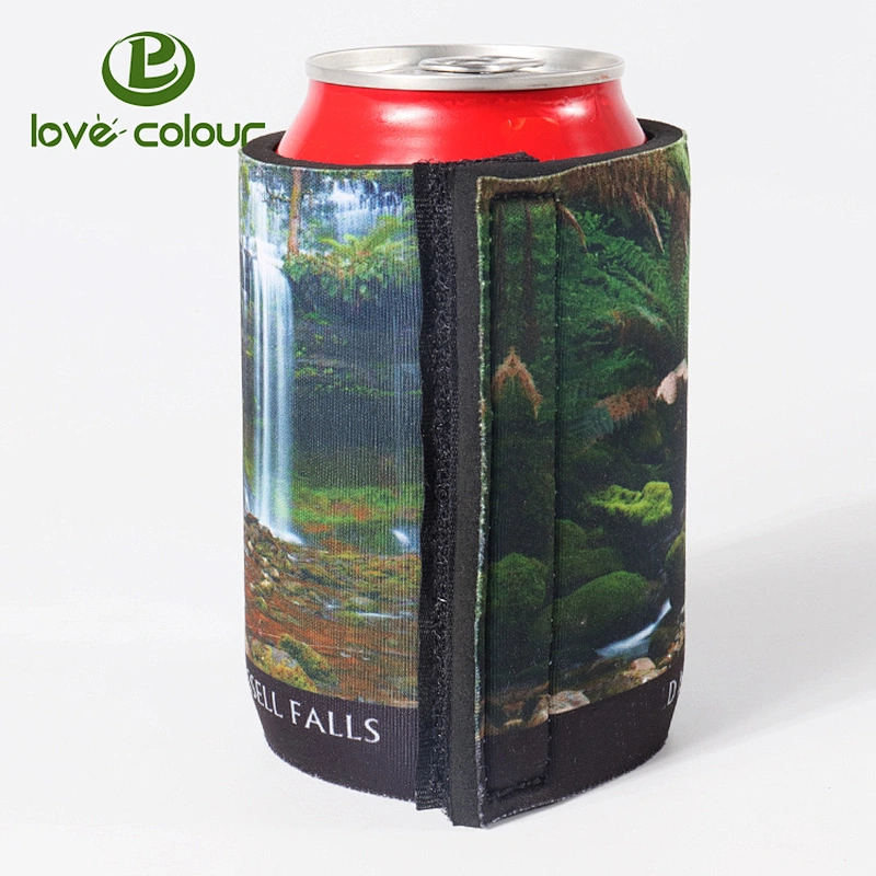 Popular style custom neoprene material beer can cooler for party