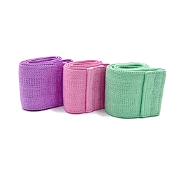 Gym exercise stretch bands fabric fitness resistance circle band