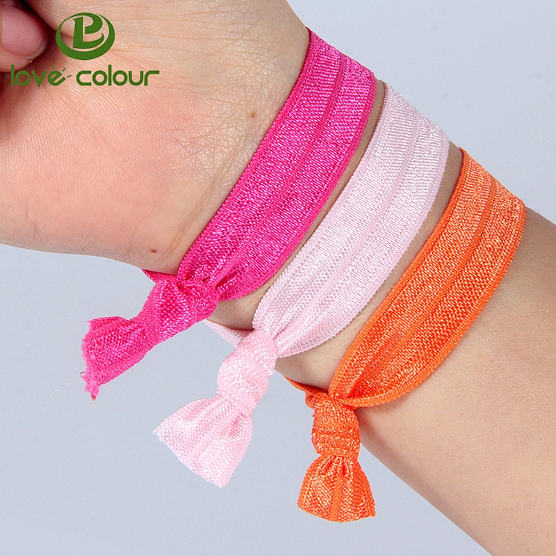 Custom multi-color hair bands women girl fashion elastic hair band