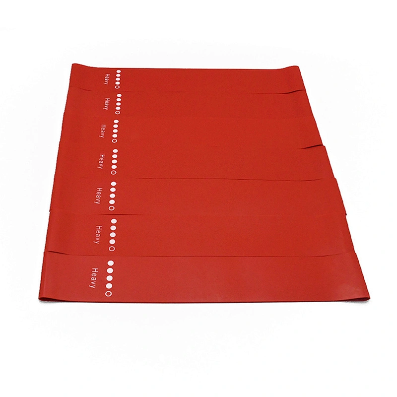 Wholesale Different Level Natural Latex Resistance Bands With Bag Yoga Elastic Stretch Band Fitness Resistance Band