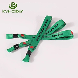 Chinese supplier sublimated digital printed wristbands for event&music