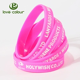 Wholesale personalized rubber wristbands silicone bracelets for events