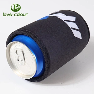 Custom magnetic neoprene beer can covers cooler stubby bottle sleeve bag