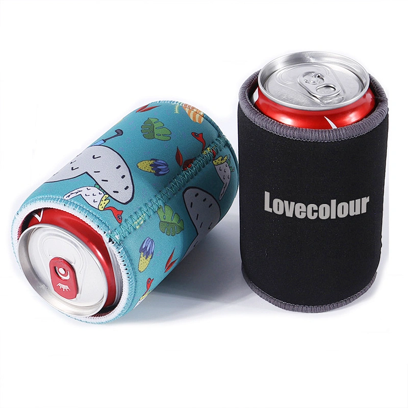 Insulated tube neoprene beer can bag covers for cans