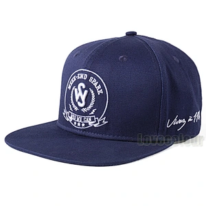 Oem factory embroidery curved bill snapback cap for wholesale