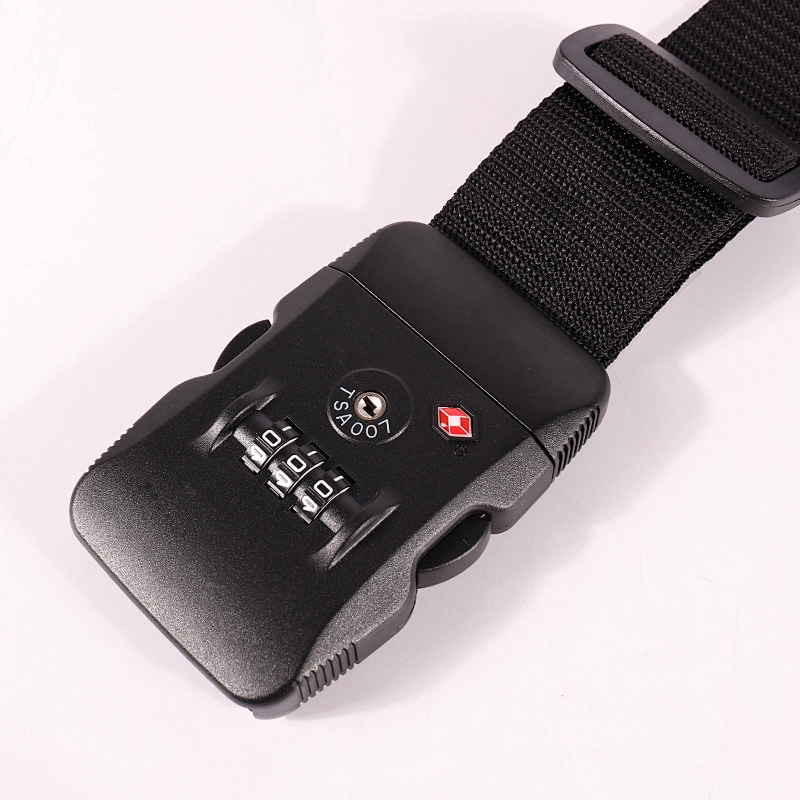 Custom Wholesale Tsa Lock Travel Luggage Belt for Promotion