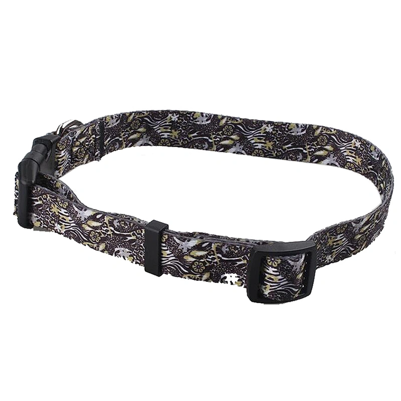 Customized polyester material durable cheap dog collar