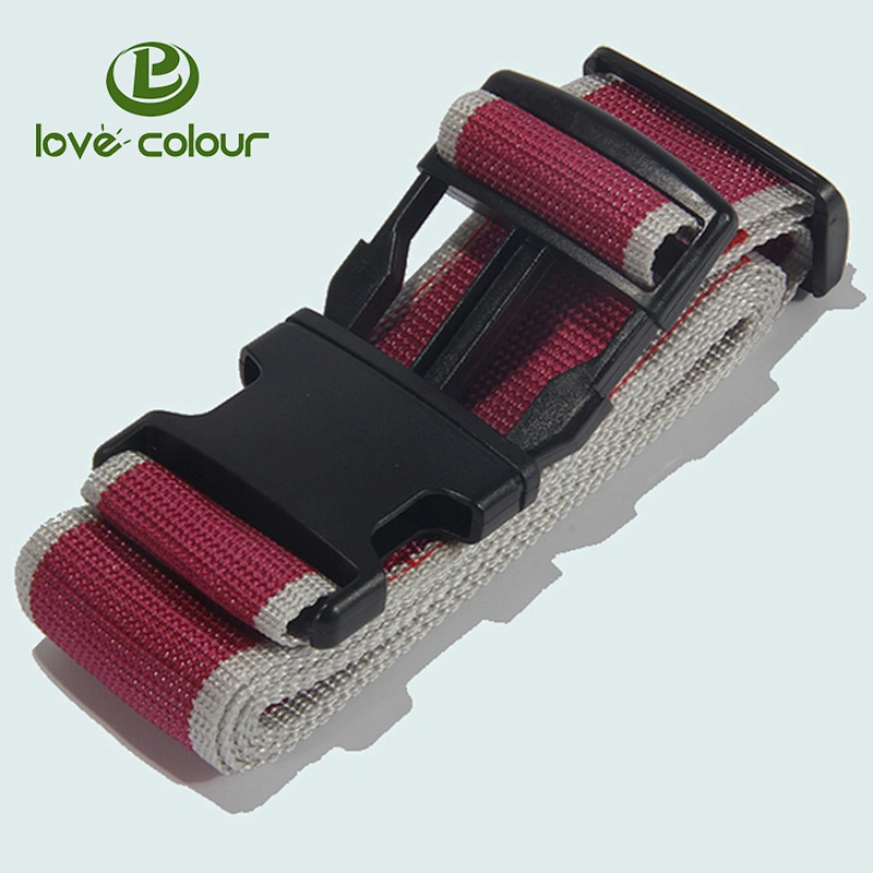 Custom Multi-color Travel Luggage Strap/Belt Suitcase Backpack Bag Strap