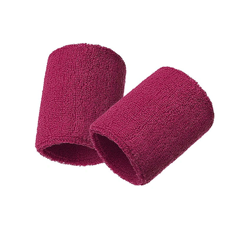 Customized high quality cool running cotton sweat wristband outdoor sport sweatband