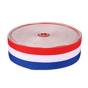 Custom made polyester ribbons used for medals lanyard