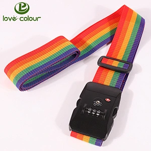 Custom Polyester Luggage Belt Printing Luggage Strap