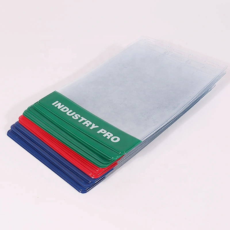 Factory Cheap Custom Waterproof Plastic Vertical Name ID Card Holders