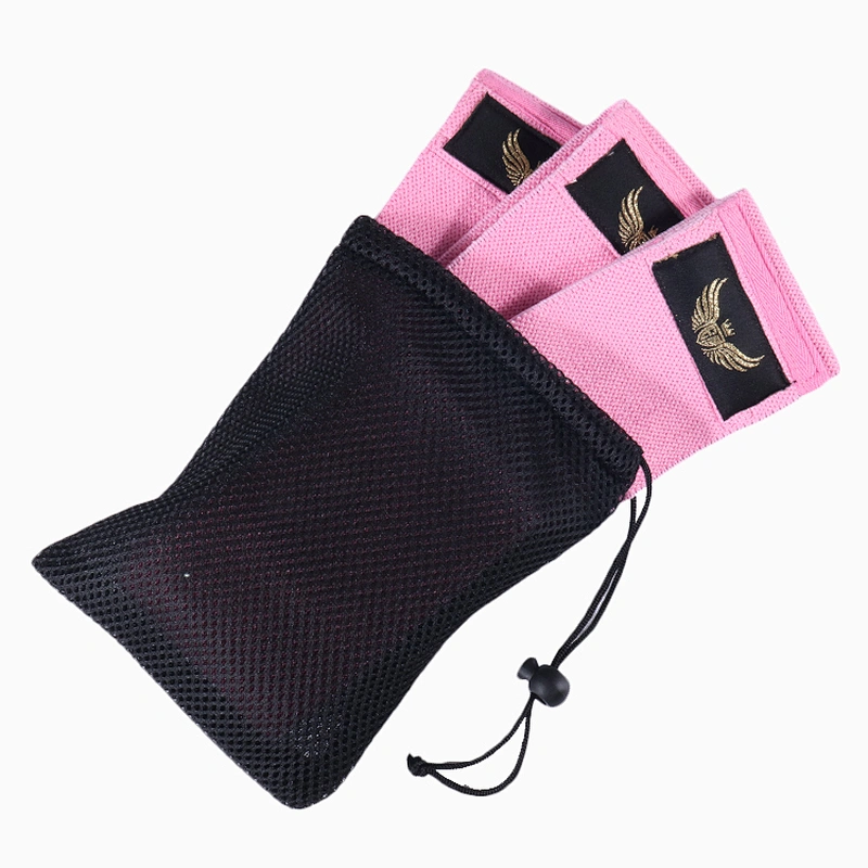 Non Slip Fabric Resistance Bands 3 pcs with Carrying Bag for wholesale
