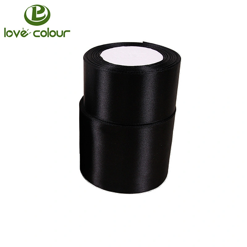 Custom 38mm satin ribbon webbing strap for packing