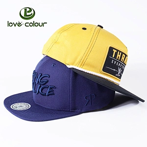 Sport event fashion cotton baseball snapback caps with custom logo