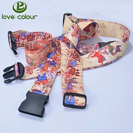 Wholesale High Quality 4.2 Meters Length Long Cross Luggage Strap Belt Travel Luggage Packing Strap