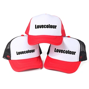 Custom advertising Mesh Trucker Snapback Hat Promotional Baseball Cap