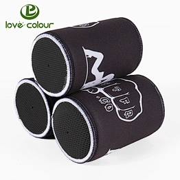 Promotional custom beer holder bag neoprene can cooler