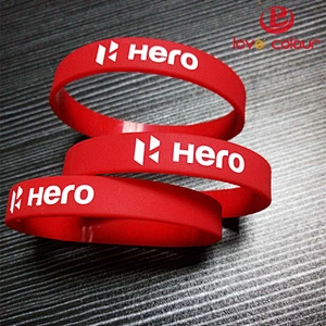 Factory custom made silicone black rubber wristbands bracelet for boys