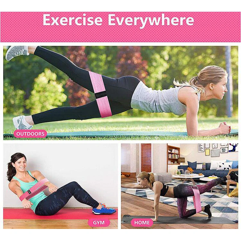 Strength Booty Fabric Bands Workout Band Resistance Belt