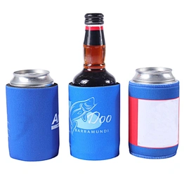Custom neoprene printing beer bottle can cooler sleeve coolies for promotion