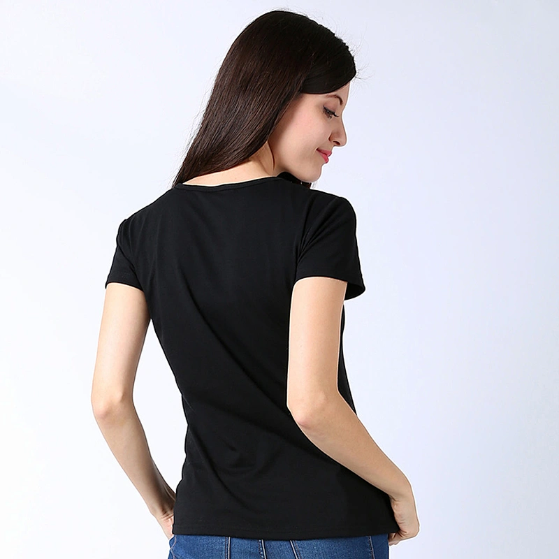 Wholesale cheap polyester printed brand t shirt for advertising