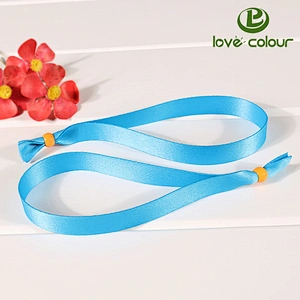 Cheap promotional polyester blank sublimation wristband custom