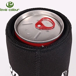 Printing Can Cooler Blank Neoprene Insulation Beer Bottle Cooler Bag For Party