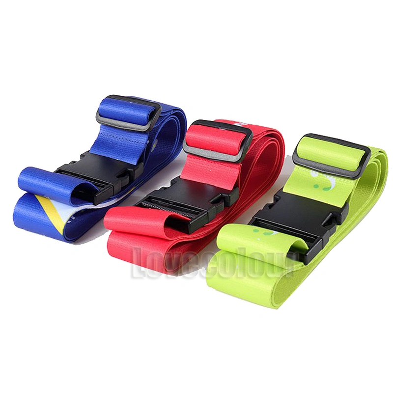 Custom Polyester Travel Luggage Printing Strap For Promotional Gift