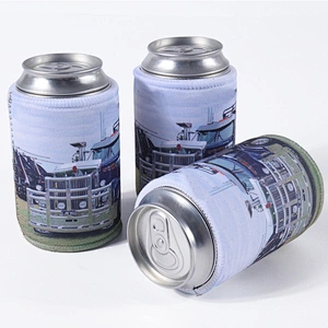 Insulated Sublimation Neoprene 330ml Tube Stubby Can Cooler