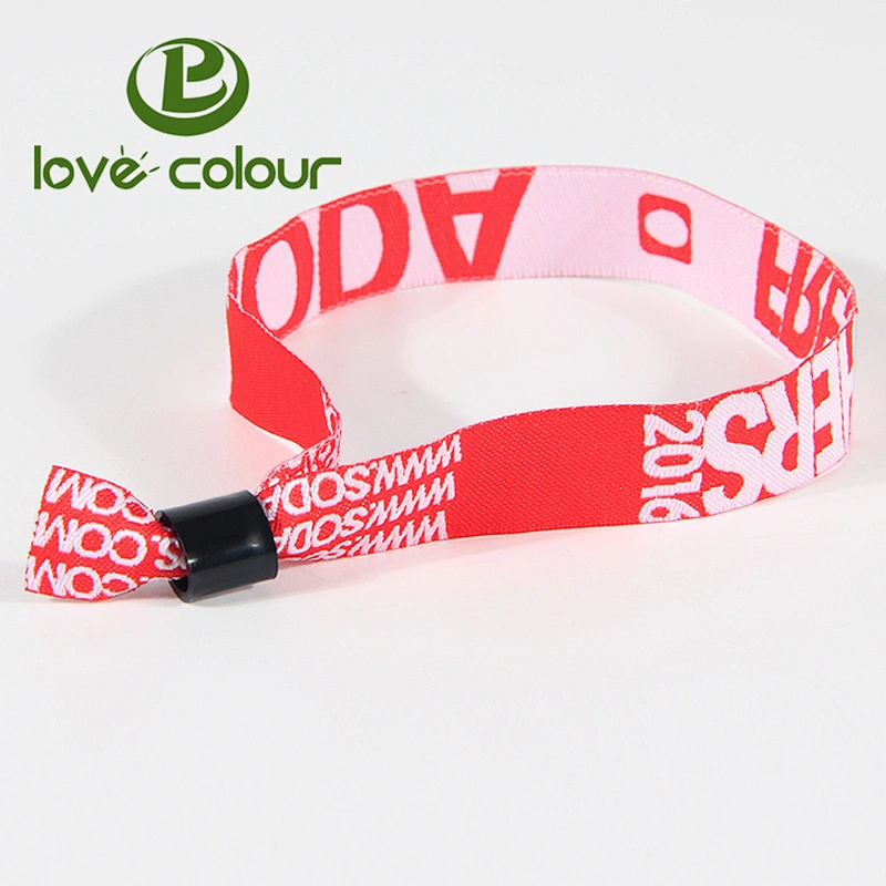Festival Cloth Event Polyester Fabric Concert One Direction Adjustable Wristbands