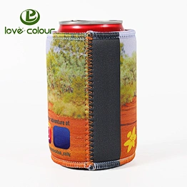 Custom Economy Neoprene Can Coolers Sleeves Coolies For Cans Beer Soft Drink Insulator Covers for BBQ Wedding