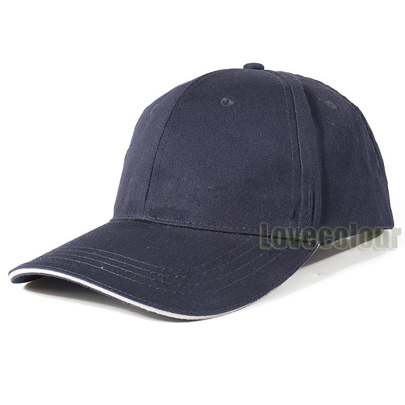 Hot product - wholesale 6 panel blank baseball cap with buckle back closure