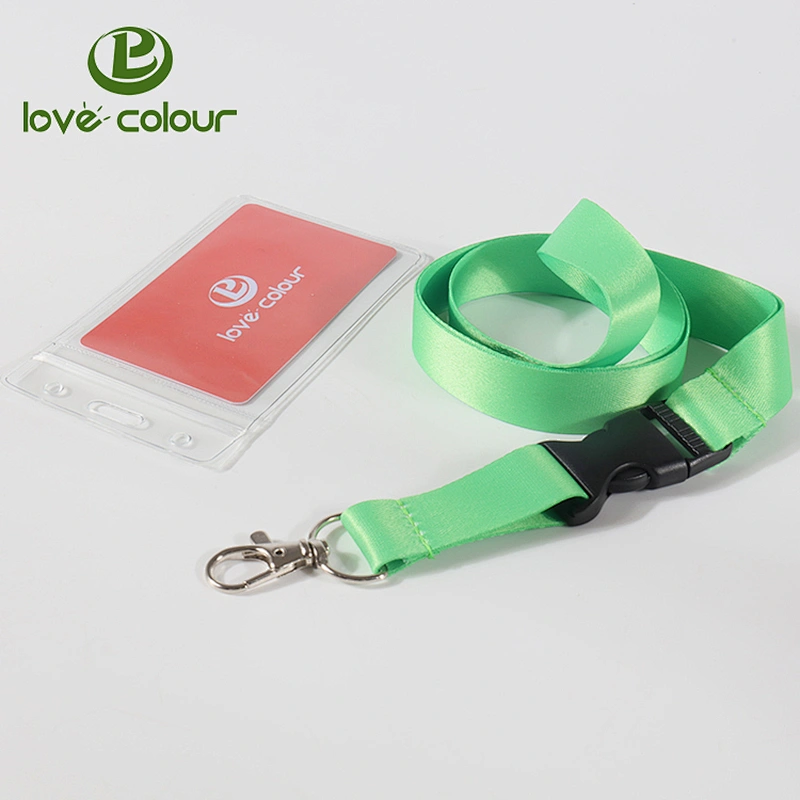 Polyester Custom Personalized Premium Lanyard With ID Card Holder