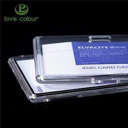 ID Badge Holder Accessories Transparent Card holder For Worker