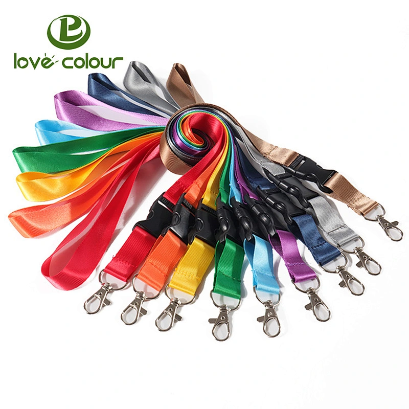 High Quality Cheap Custom Sublimation Lanyard Blank Strap