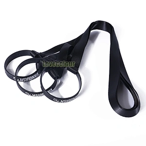 Promotional Carrying Silicone band Glass Holder Lanyard