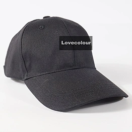 Custom cotton summer sun hat plain black baseball caps hat for team activities