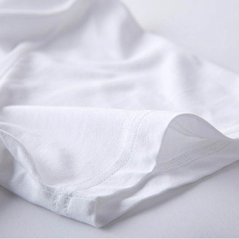 Men T shirts High Quality Cheap Wholesale Custom Logo Plain Blank White Tshirts