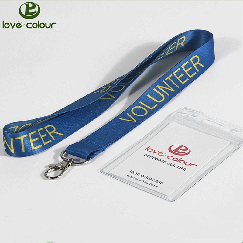 Factory customised conference lanyards strap for wholesale