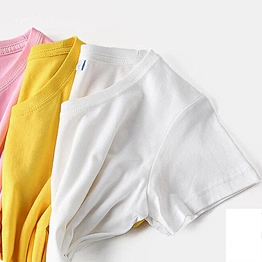 Wholesale Plain soft basic white t- shirt mens tshirt heavy thick 100% cotton many color black t shirt for men and unisex