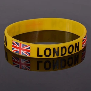 Best quality magnetic silicone wristband from gold supplier