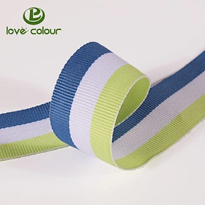 Custom fabric polyester medal ribbon for lanyard strap