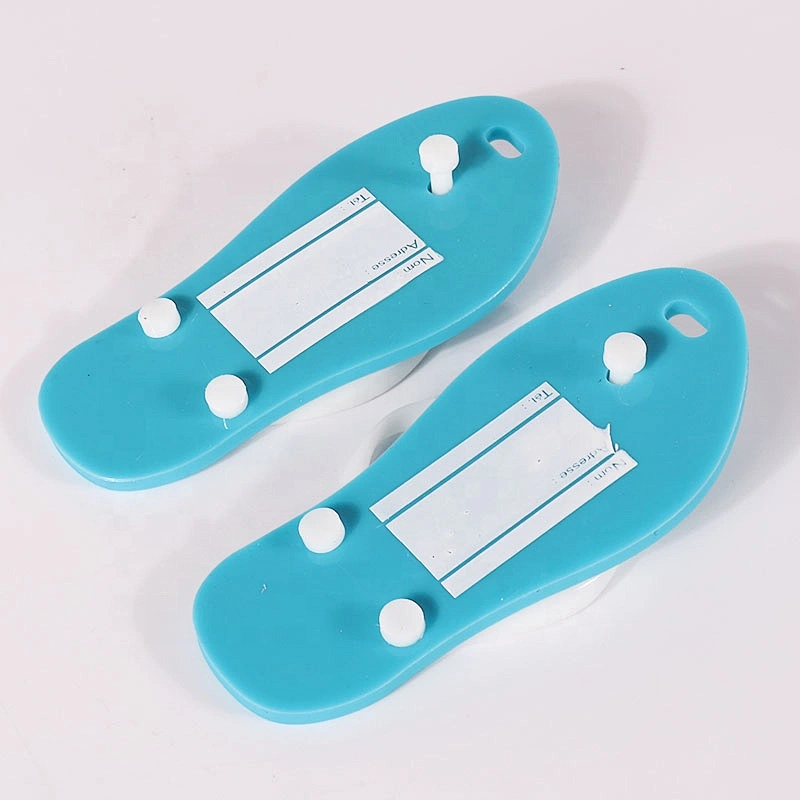 Printing Cartoon Travel Silicone Tags Bag Label