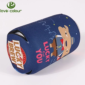 Best selling promotional wedding custom thermal cute printed neoprene stubby can holder