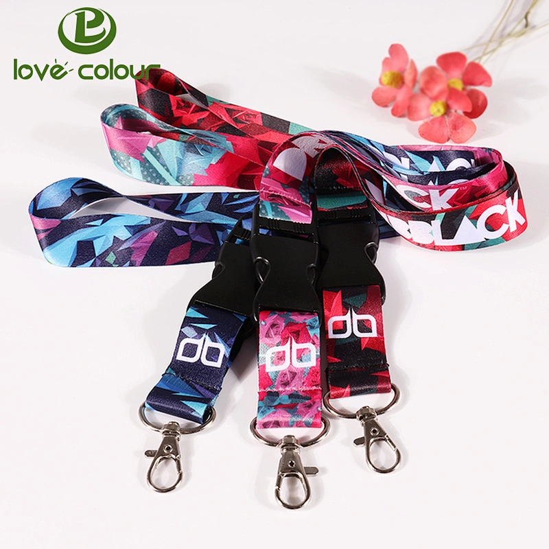 New product dye sublimation meeting lanyard witn company logo