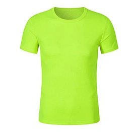Customized Bluk Plain t shirts Blank Unisex 65% Cotton 35% Polyester Classic T-Shirts